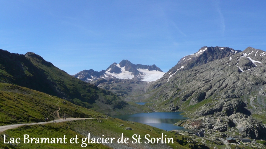 Lac Bramant et glacier de St Sorlin
